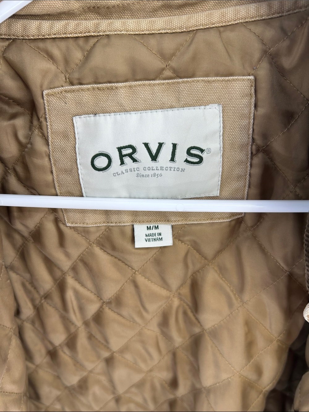 Orvis Classic Collection Barn Chore Coat - Khaki color - Medium - Picture 6 of 6